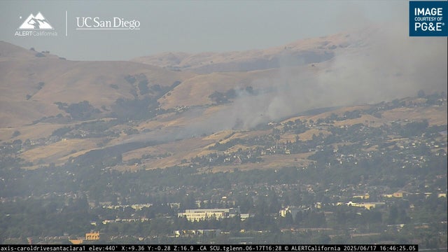 San Jose Vegetation Fire near 3500 Ranch Place 
