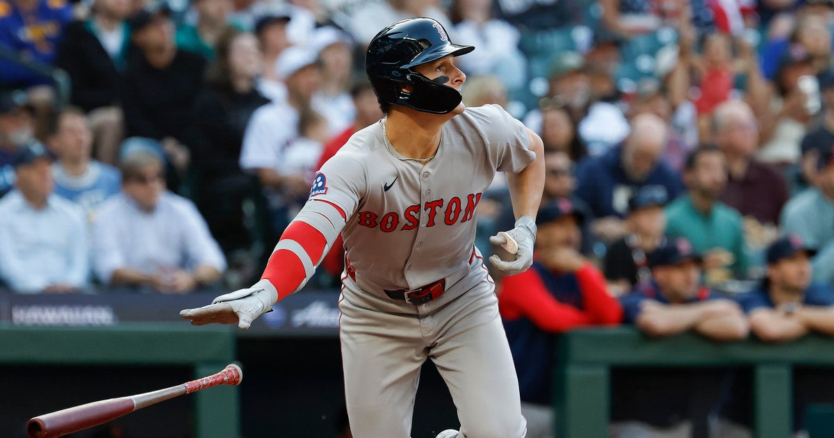 Roman Anthony hits first career home run for Red Sox 