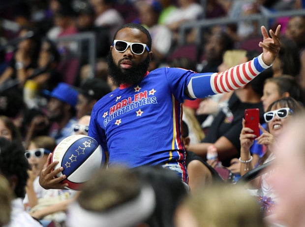 Harlem Globetrotters At The Orleans Arena In Las Vegas 