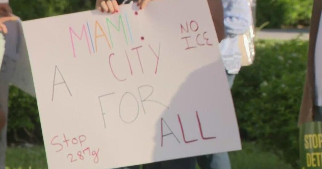 Miami residents protest city partnering with ICE on immigration enforcement