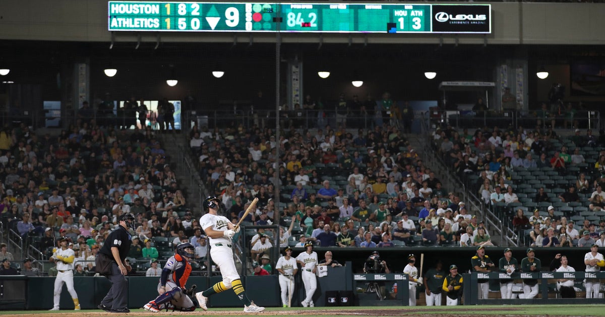 Kurtz homers in 9th inning for second straight day to lift Athletics over Astros 3-1 