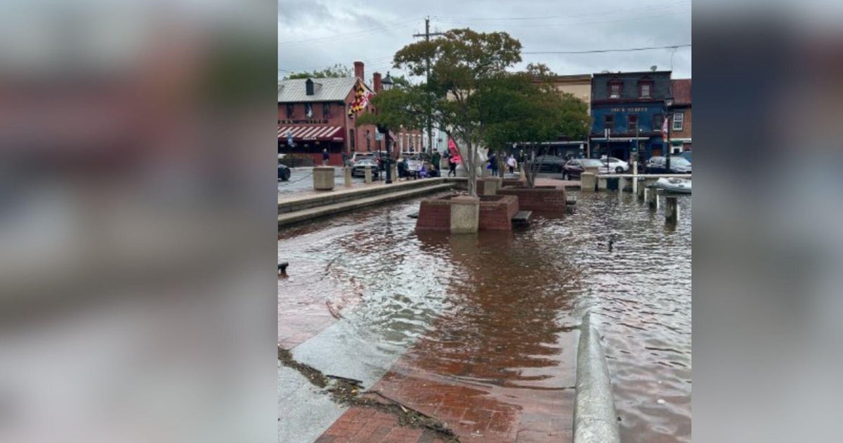 City Dock streets in Annapolis closed due to flooding 