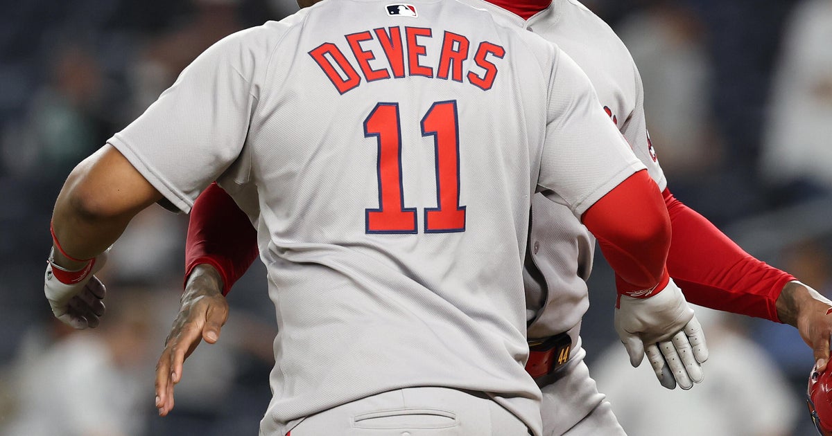 Bought a Rafael Devers jersey recently? You might not be struck with it. 