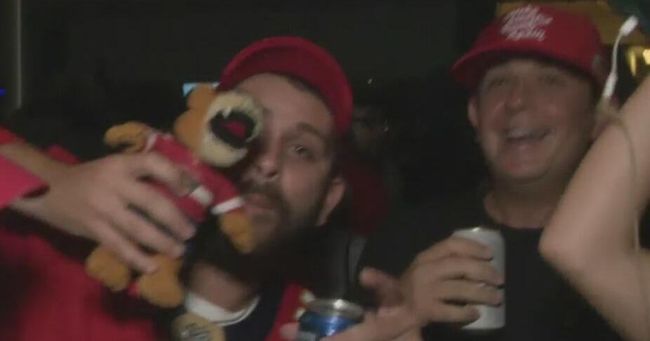 Celebrating at the Elbo Room in Fort Lauderdale