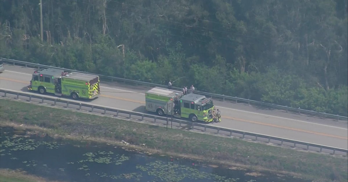 Grass fire near Krome Avenue contained, Miami-Dade Fire Rescue says