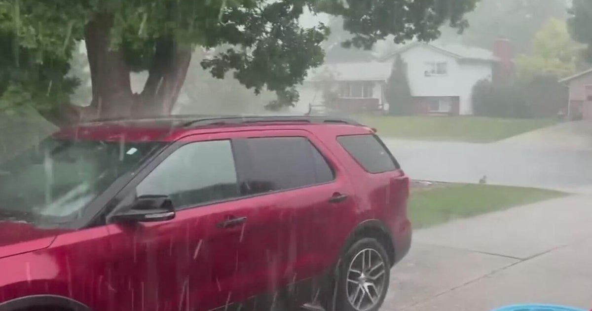 Wild weather day in Colorado included damaging hail and heavy rain ...