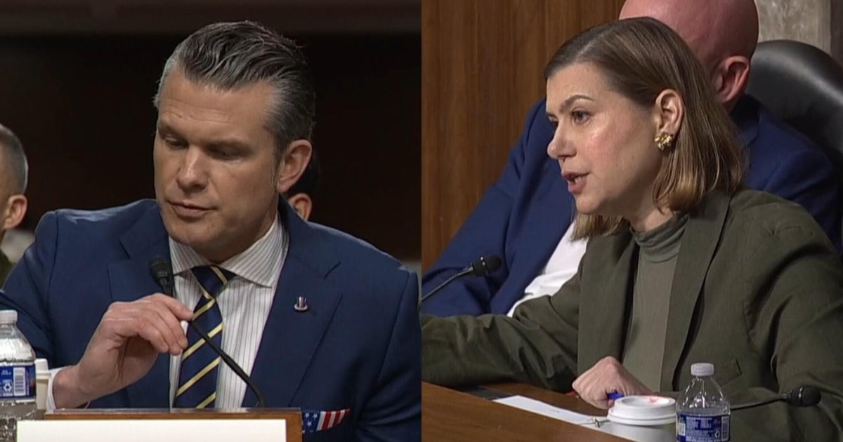 Hegseth avoids Sen. Slotkin's questions on allowing troops to detain protesters