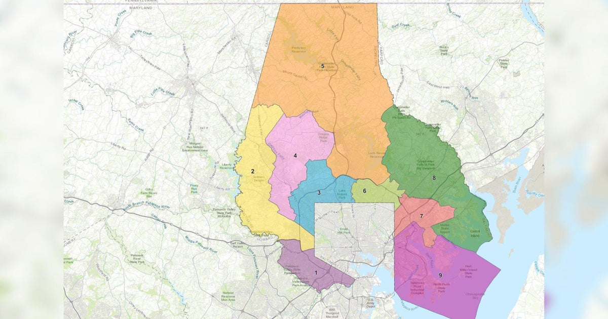 Redistricting plan submitted to Baltimore County Council for review 