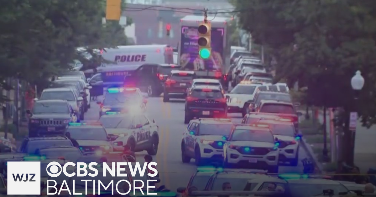 Baltimore Police officer, suspect injured in shooting
