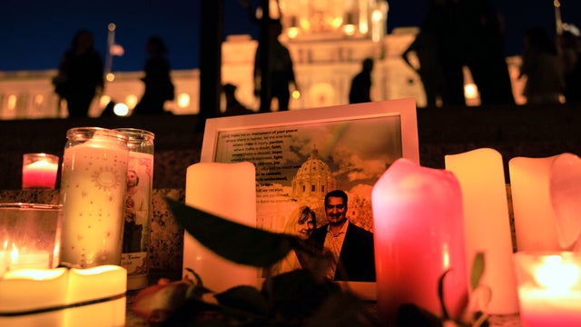 APTOPIX Minnesota Lawmakers Shot Vigil 