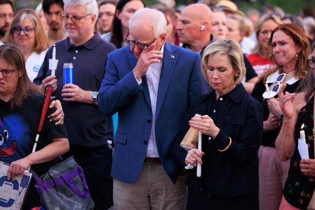 Minnesota Lawmakers Shot Vigil 