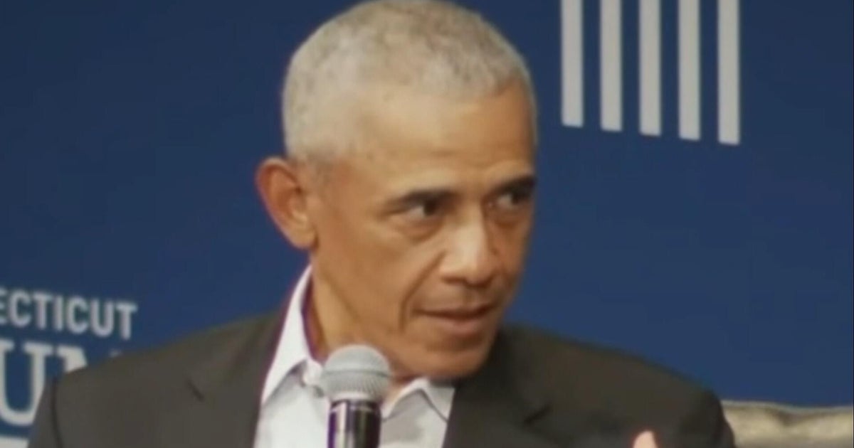 Obama warns that U.S. is "dangerously close" to autocracy - CBS News