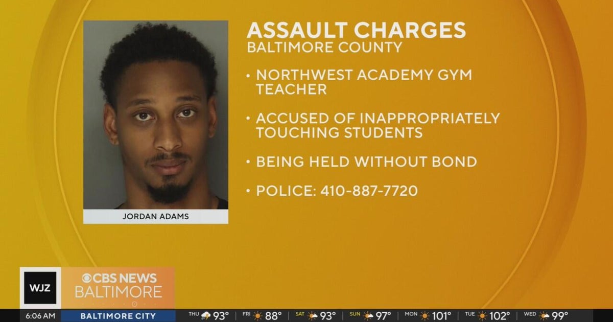 Baltimore County gym teacher accused of inappropriately touching ...