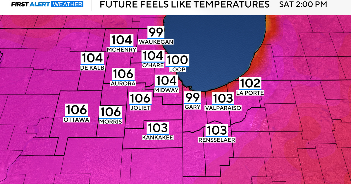 Extreme Heat Watch issued for Cook County starting Saturday morning 