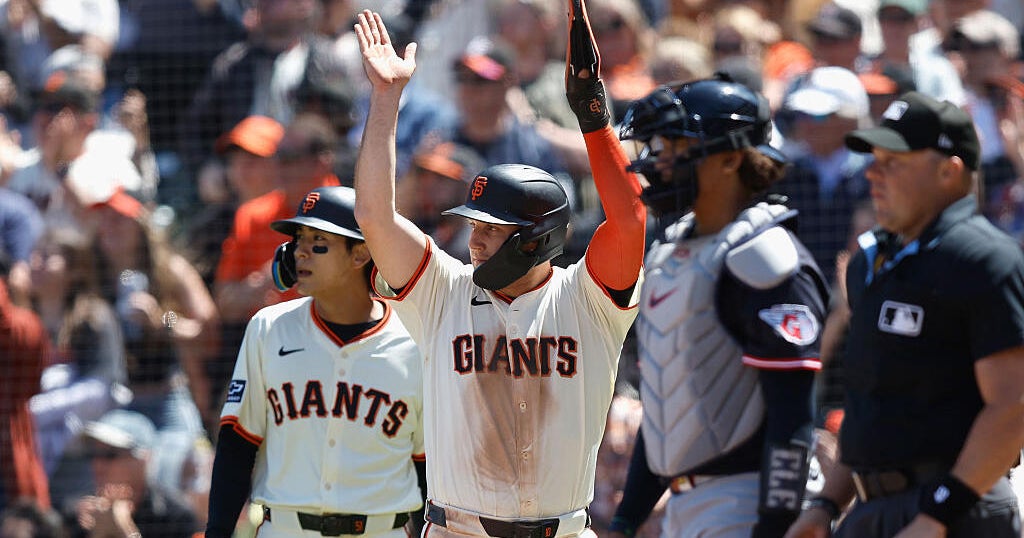 Webb's gem, Flores' pinch-hit double help Giants edge Guardians to end 4-game skid 