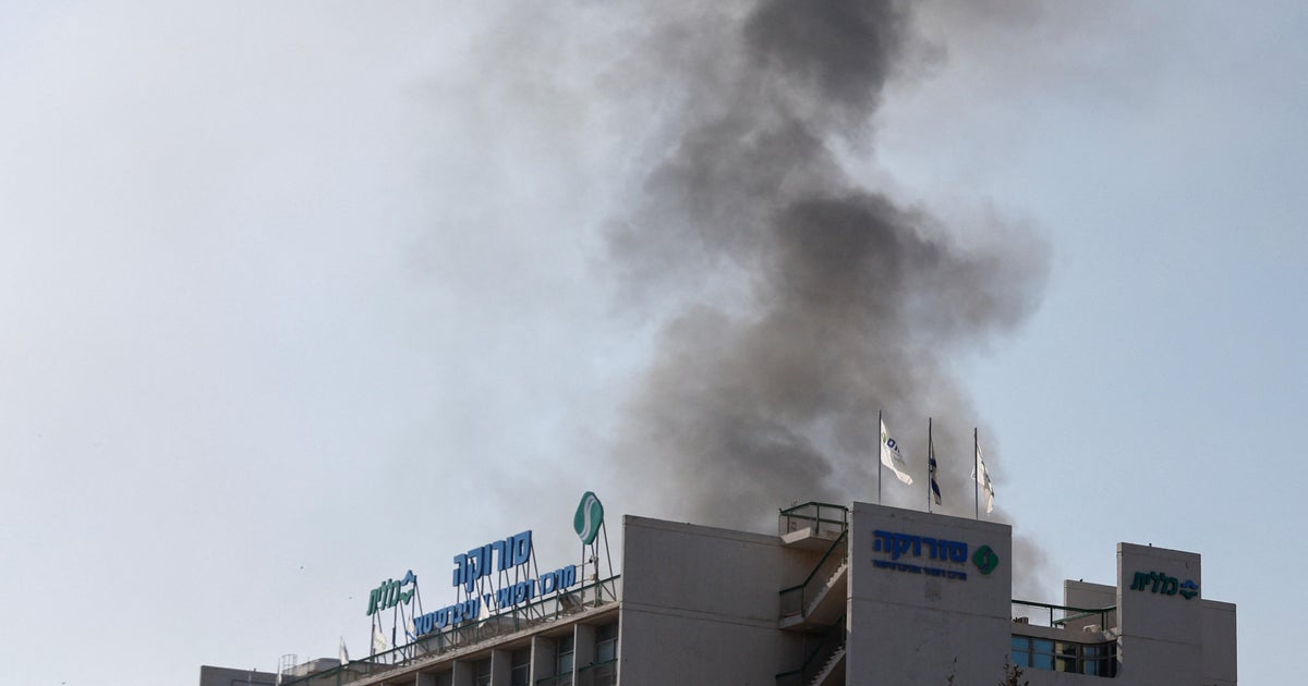 Israeli hospital hit by Iranian missile as Israel attacks water reactor in Iran