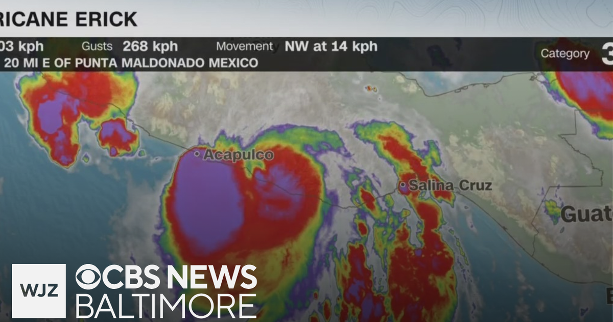 Hurricane Erick makes landfall in western Mexico as Category 3 storm ...