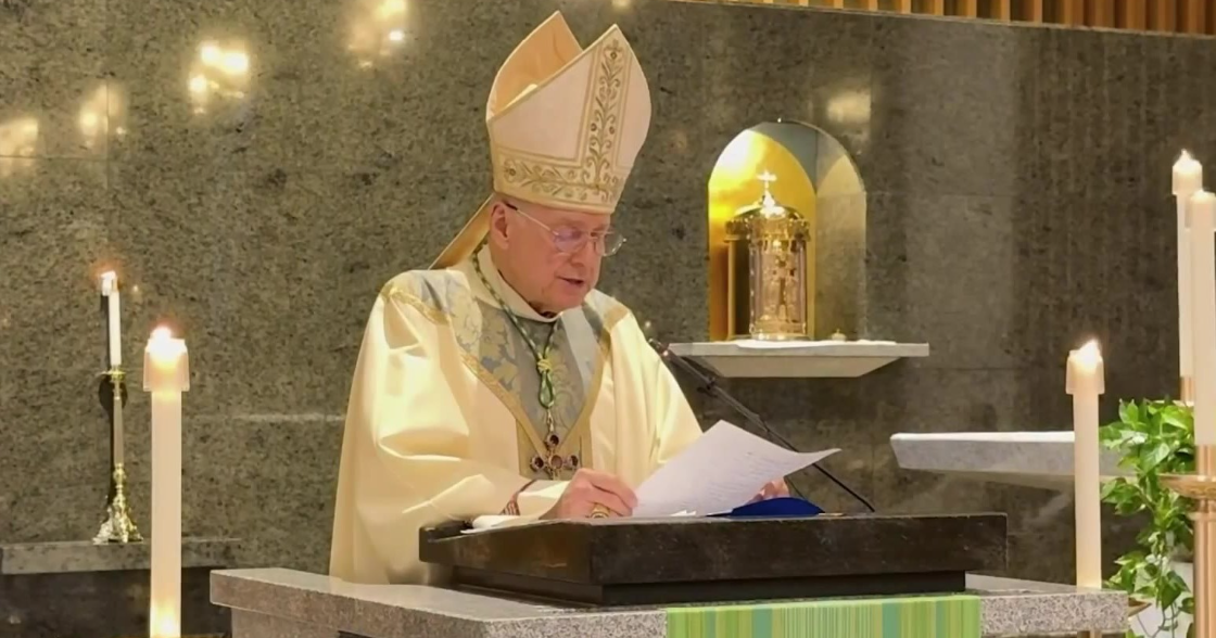 Parishioners say final goodbyes to late Bishop Lawrence Brandt 