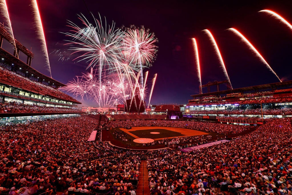 4th of july fireworks downtown denver