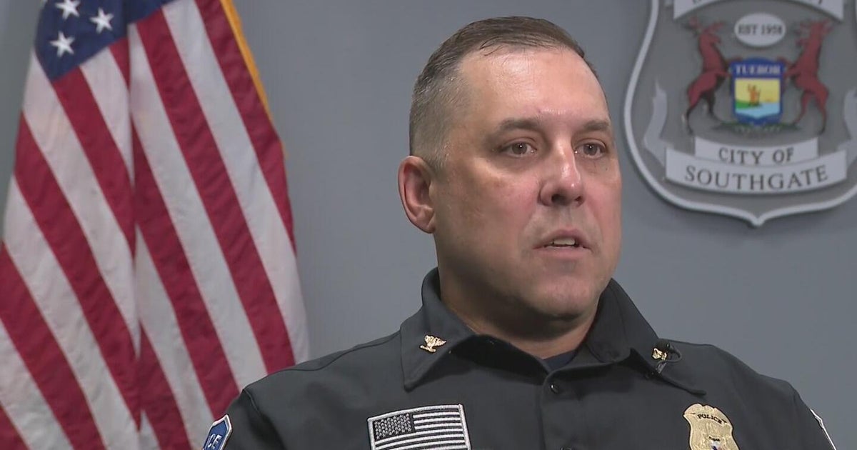 Southgate police chief speaks out after 2 officers shot - CBS Detroit