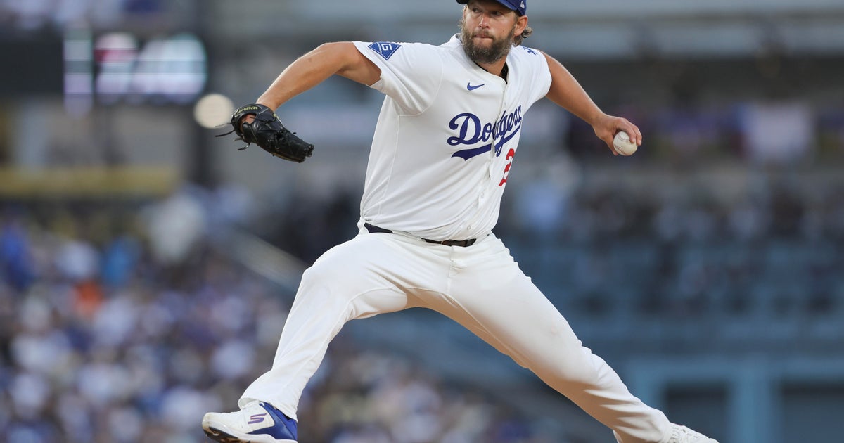Clayton Kershaw wins 3rd straight start, Miguel Rojas homers in Dodgers' 6-5 win over Nationals 