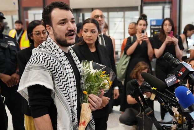 Mahmoud Khalil arrives in New Jersey after release from ICE custody Campus Protests Mahmoud Khalil
