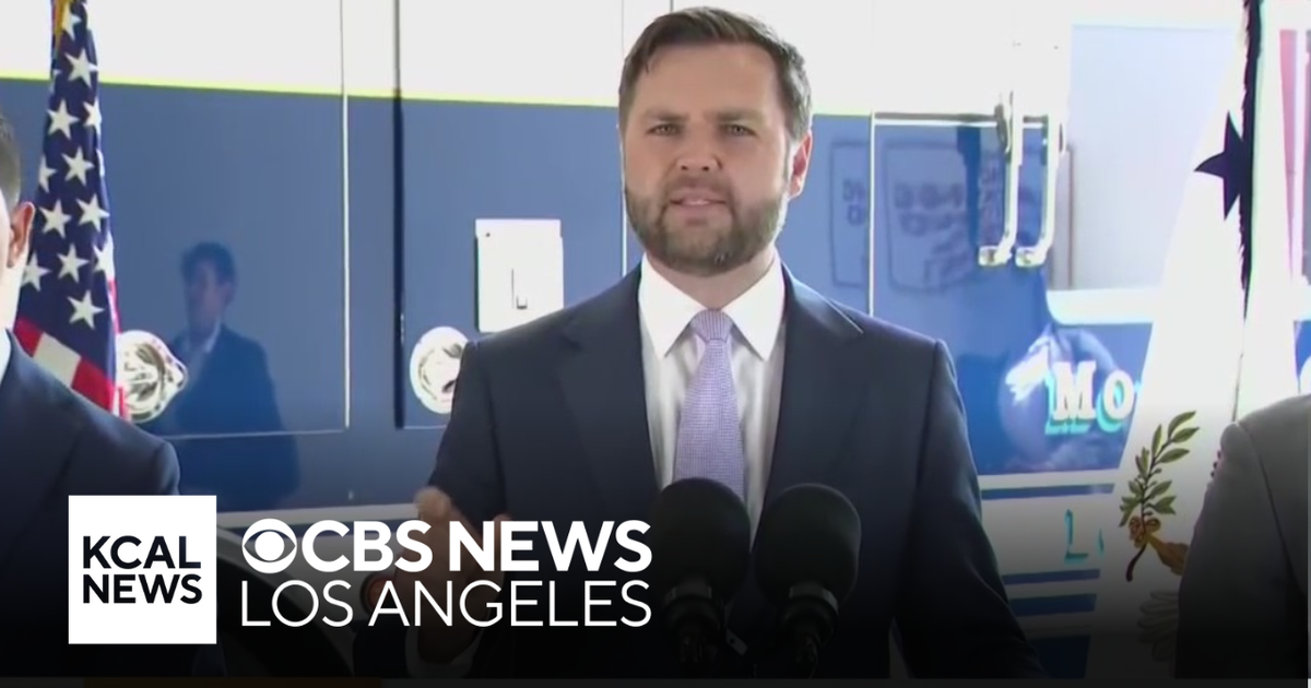 Vance, Bass spar over Los Angeles immigration debate - CBS Los Angeles