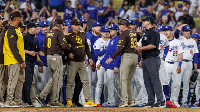 Dodgers vs Padres in Los Angeles, CA 
