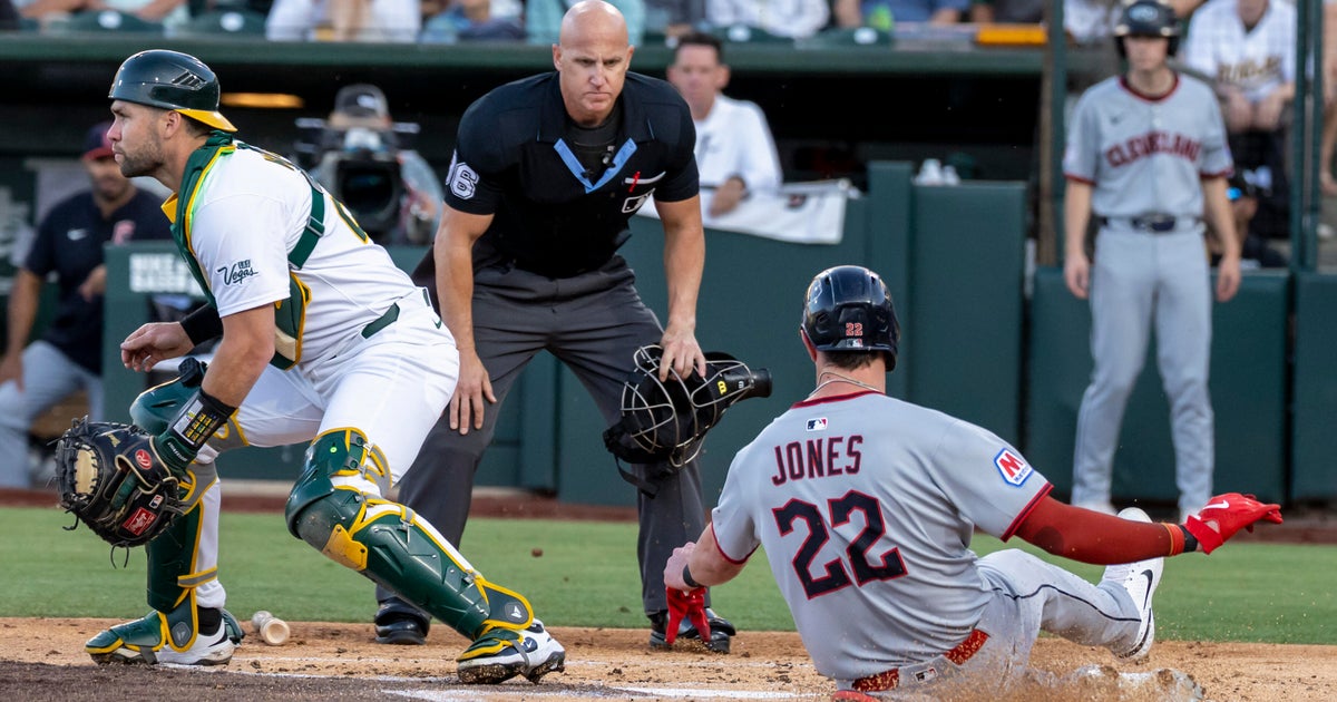 Ortiz pitches Guardians to 4-2 win over Athletics 