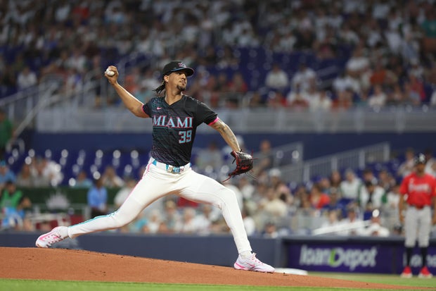 Braves Marlins Baseball 