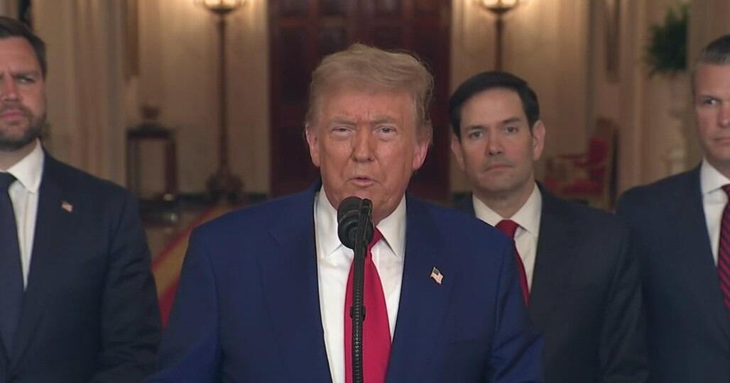 U.S. has hit 3 Iranian nuclear sites, Trump says