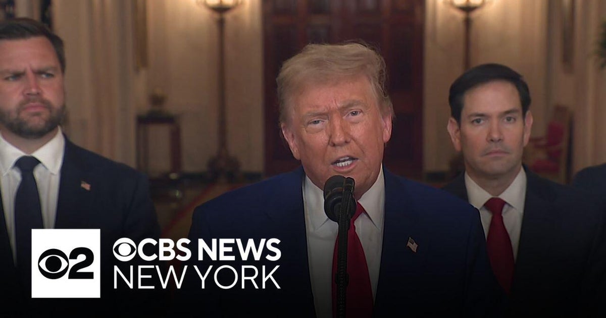 President Trump delivers address after Iran strikes | CBS News Special ...