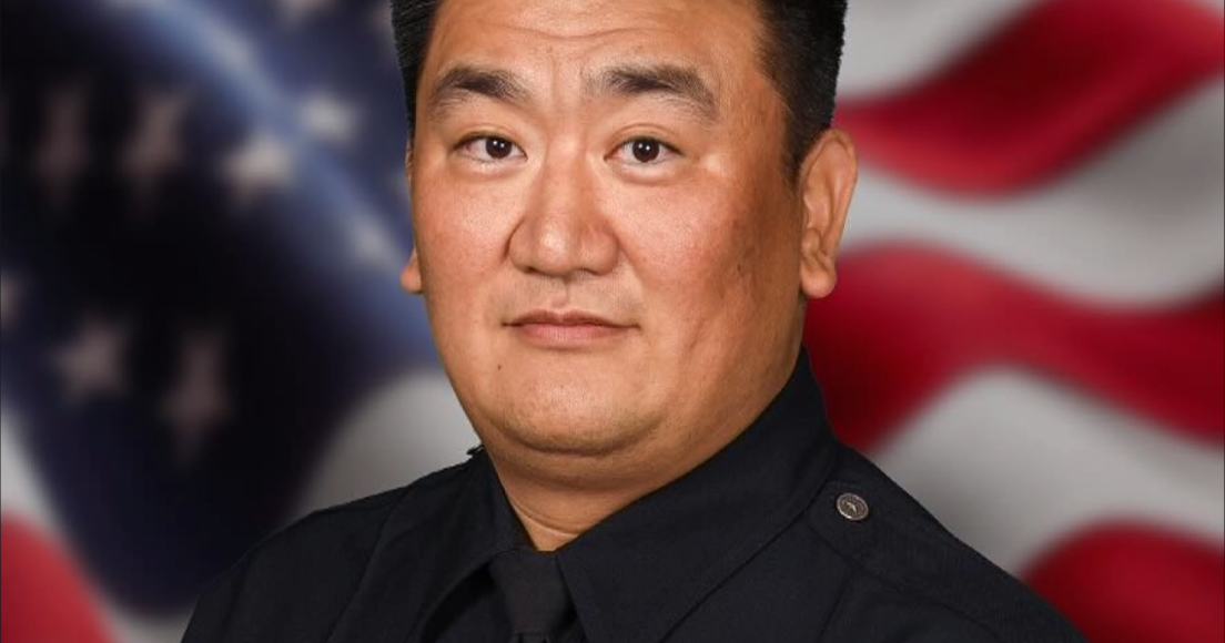Fallen LAPD Sgt. Shiou Deng called "gold standard of selflessness" in memorial service 