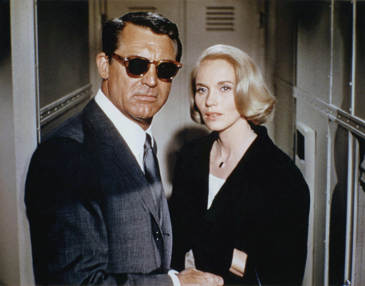 On the set of North by Northwest 