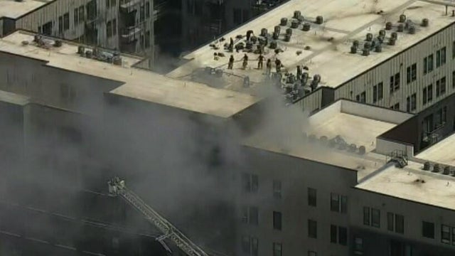 5-alarm blaze at Fort Worth apartment building 