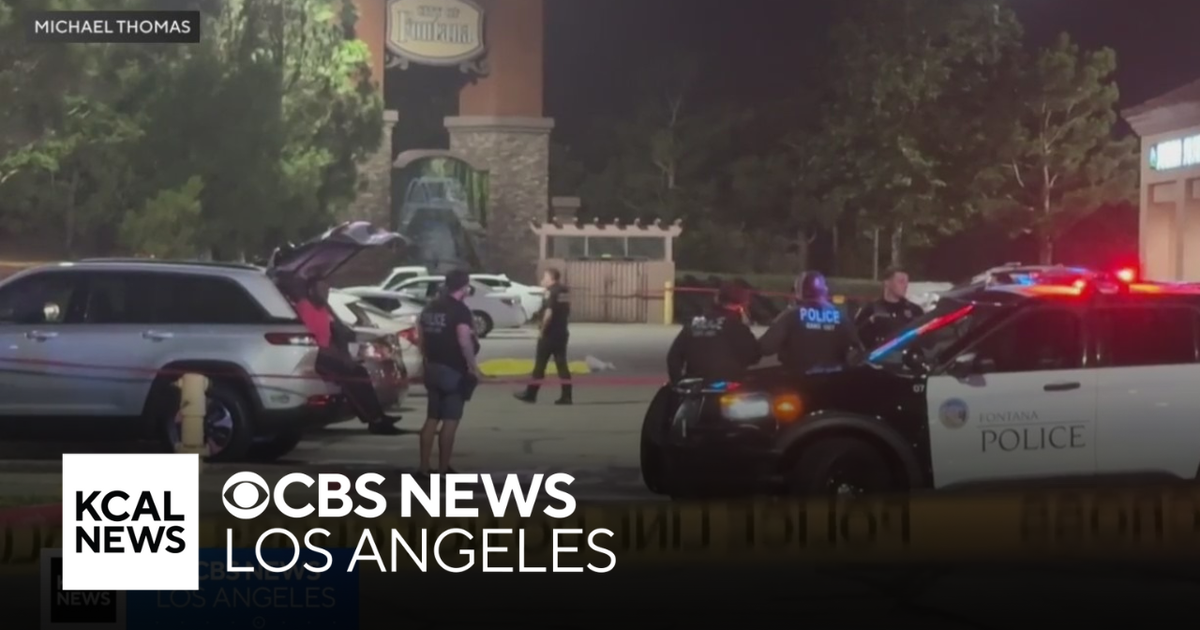 Off-duty deputy shoots double homicide suspect in Fontana - CBS Los Angeles