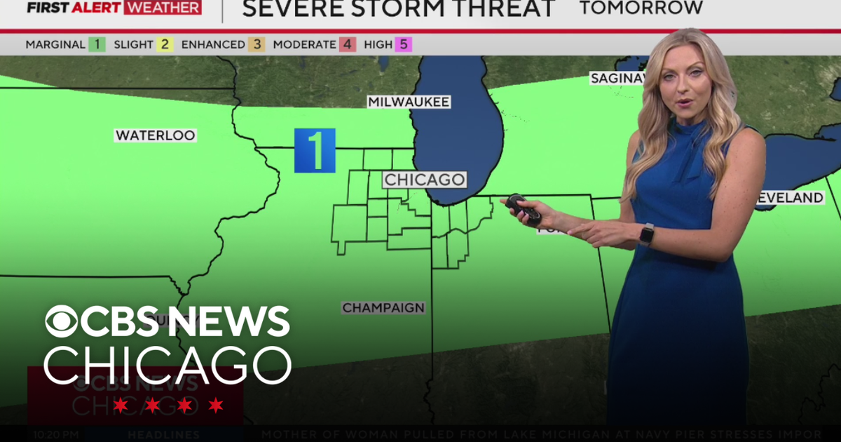 Afternoon and evening storms Tuesday in Chicago - CBS Chicago