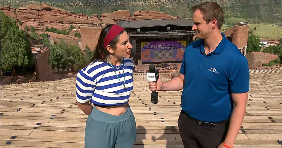 Film on the Rocks experience at Red Rocks includes more than just a movie - CBS Colorado