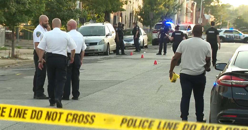West Baltimore communities react to 2 separate nearby quadruple shootings 