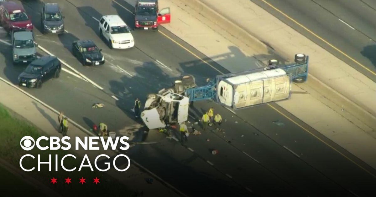 Northbound Interstate 55 reopens 9 hours after semi rollover crash ...