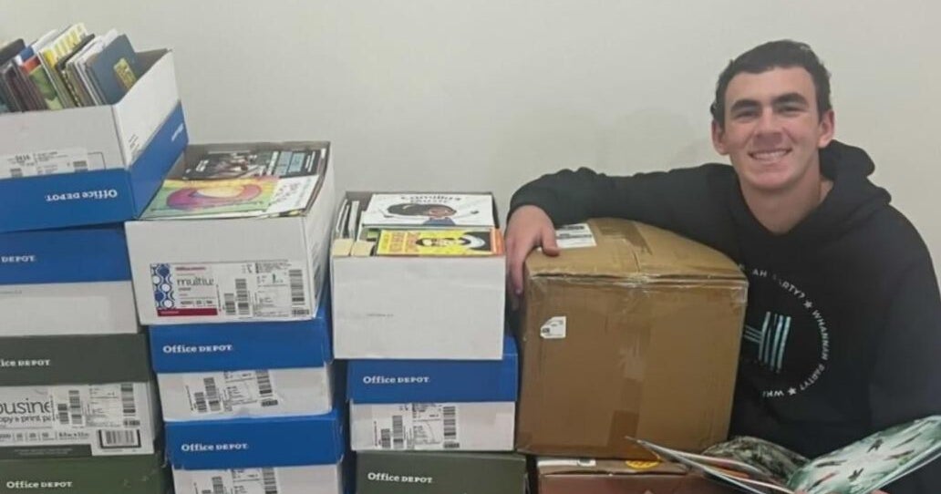 South Florida high school student behind many Little Free Libraries in parks