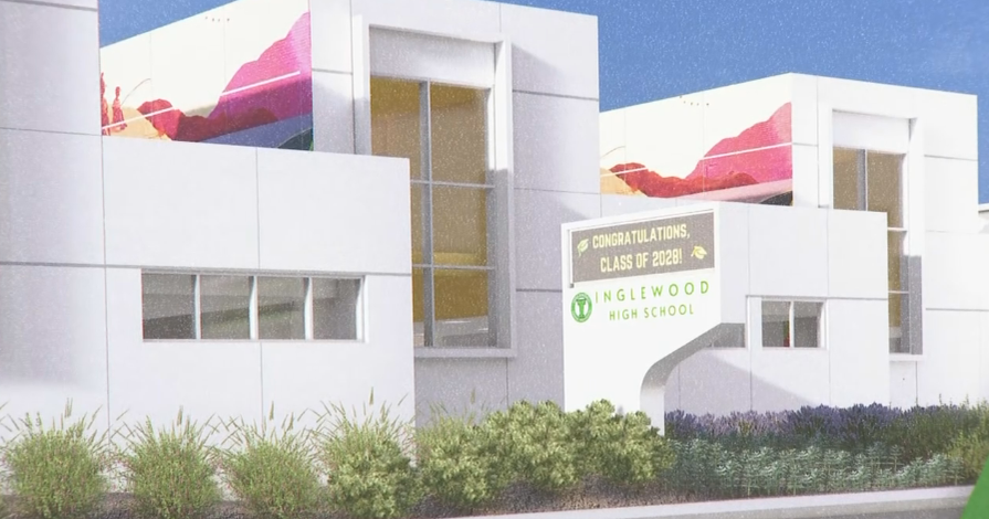 City leaders break ground on new $240 million Inglewood High School campus 