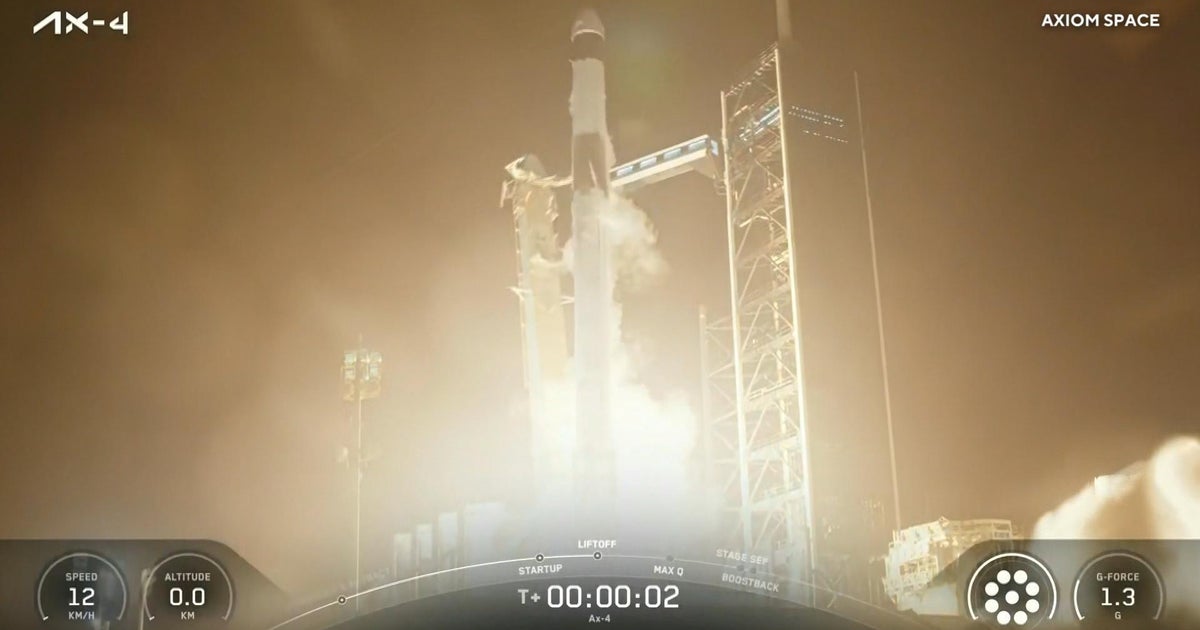 SpaceX rocket lifts off for historic mission with veteran astronaut