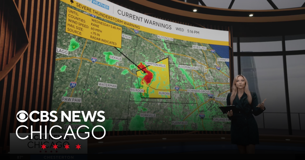 More severe storms in Chicago late Wednesday - CBS Chicago