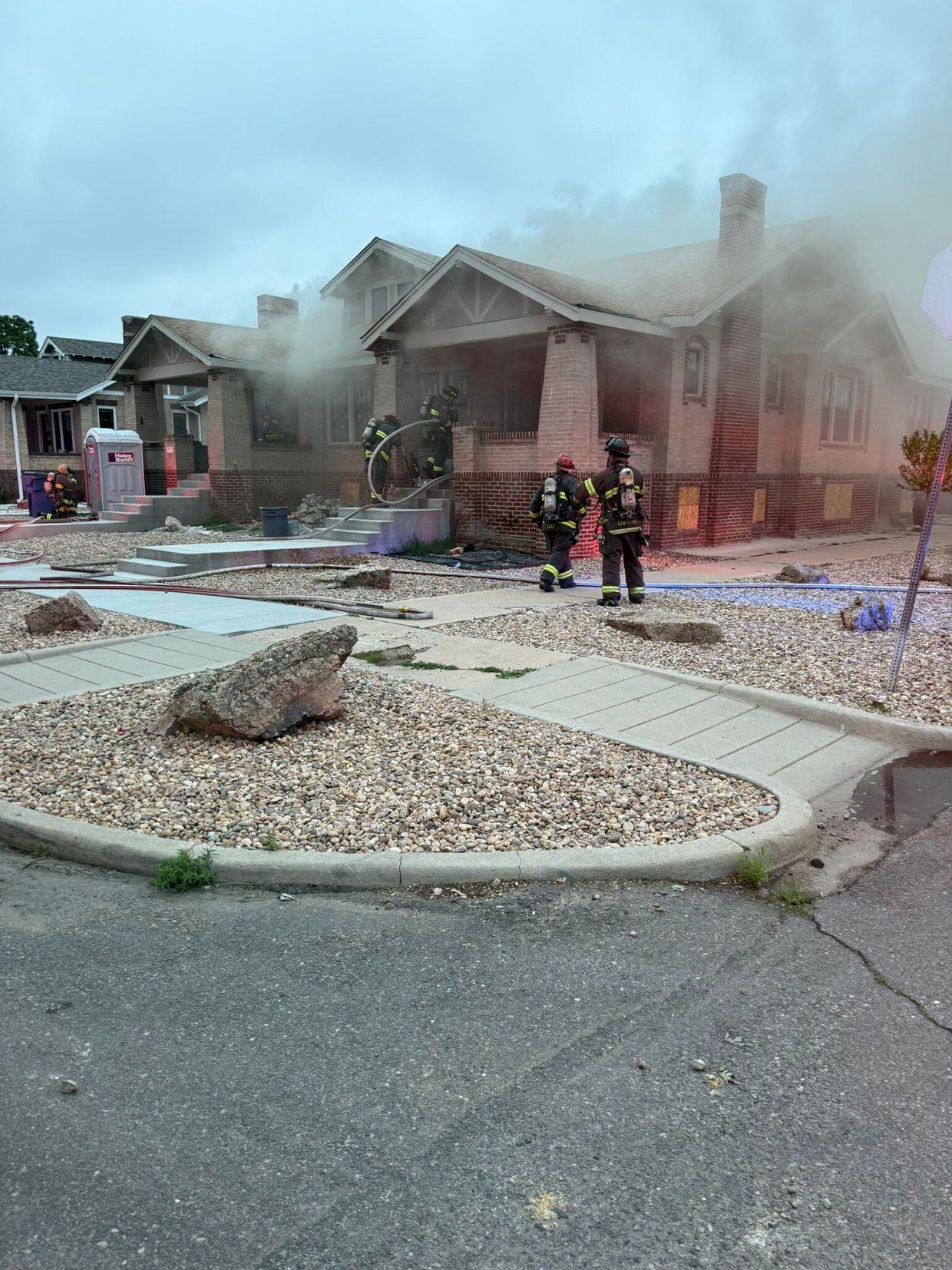 House fire in Denver's Sloan's Lake neighborhood spreads to nearby home ...