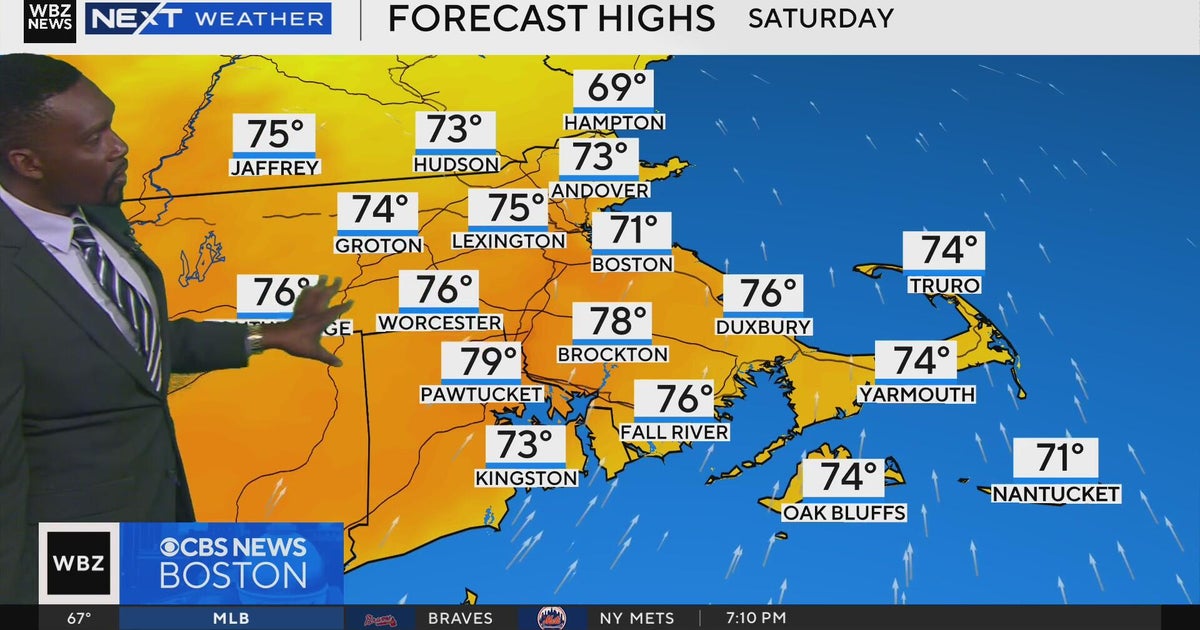 Next Weather: WBZ midday forecast for June 26 - CBS Boston
