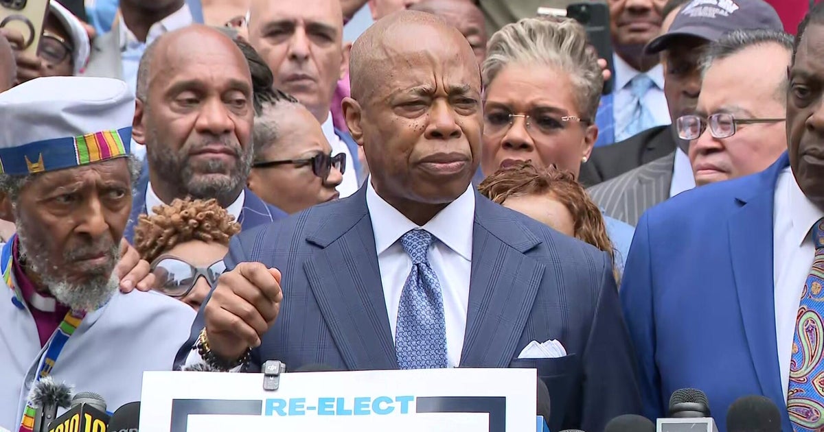 NYC Mayor Eric Adams announces reelection campaign 
