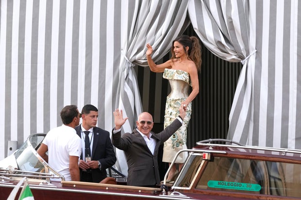 APTOPIX Italy Venice Bezos Wedding 