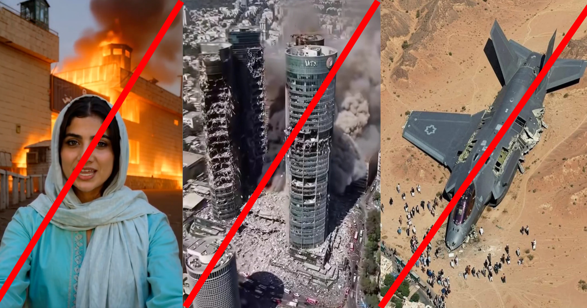 AI-generated videos fuel falsehoods about Iran-Israel conflict 