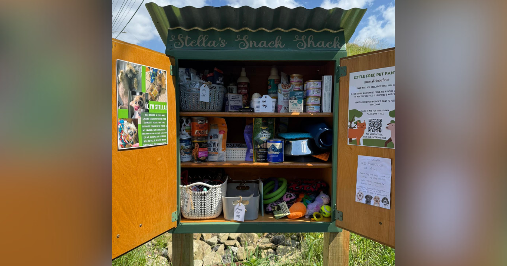 Shaler woman fills free community pet pantry in honor of her beloved dog 